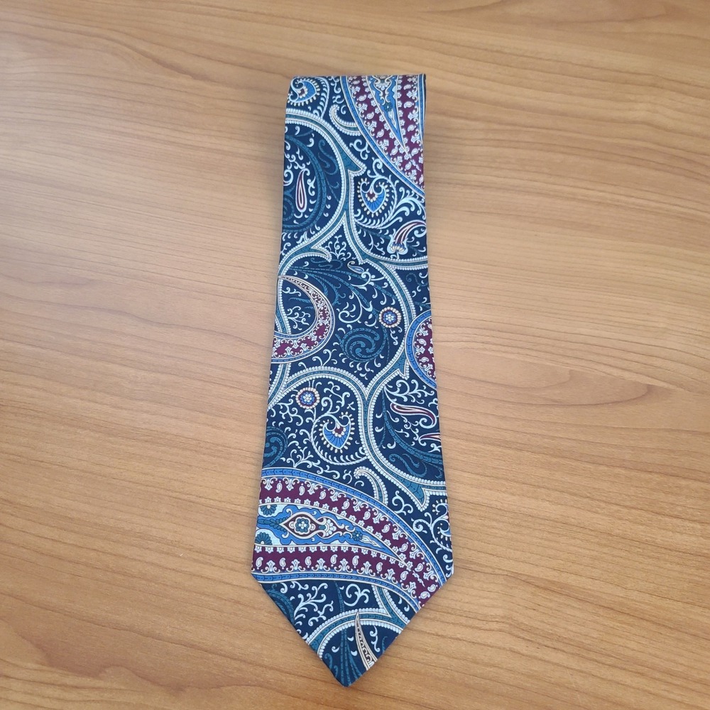 Claybrooke Pure Silk‎ Neck Tie 100% Silk Handmade